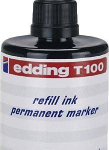 Wkład do markera Edding 4-T100001 czarny 100 ml Wkład do markera Edding 4-T100001 czarny 100 ml