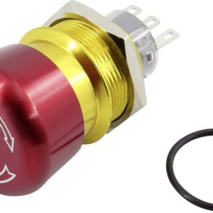 TRU COMPONENTS 1602510 Wyłącznik awaryjny TC-GQ22-A-11TSB203, 250 V, 1 NO, 1 NC, 1 szt. TRU COMPONENTS 1602510 Wyłącznik awaryjny TC-GQ22-A-11TSB203, 250 V, 1 NO, 1 NC, 1 szt.