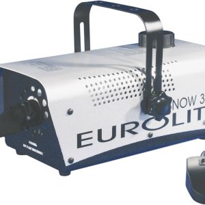Maszyna do produkcji śniegu, Eurolite Snow 3001, zbiornik 1 l, srebrna Maszyna do produkcji śniegu, Eurolite Snow 3001, zbiornik 1 l, srebrna
