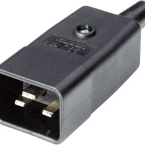 Złącze IEC męskie C20 Kaiser 765/sw/C, 250 V / 16 A Złącze IEC męskie C20 Kaiser 765/sw/C, 250 V / 16 A