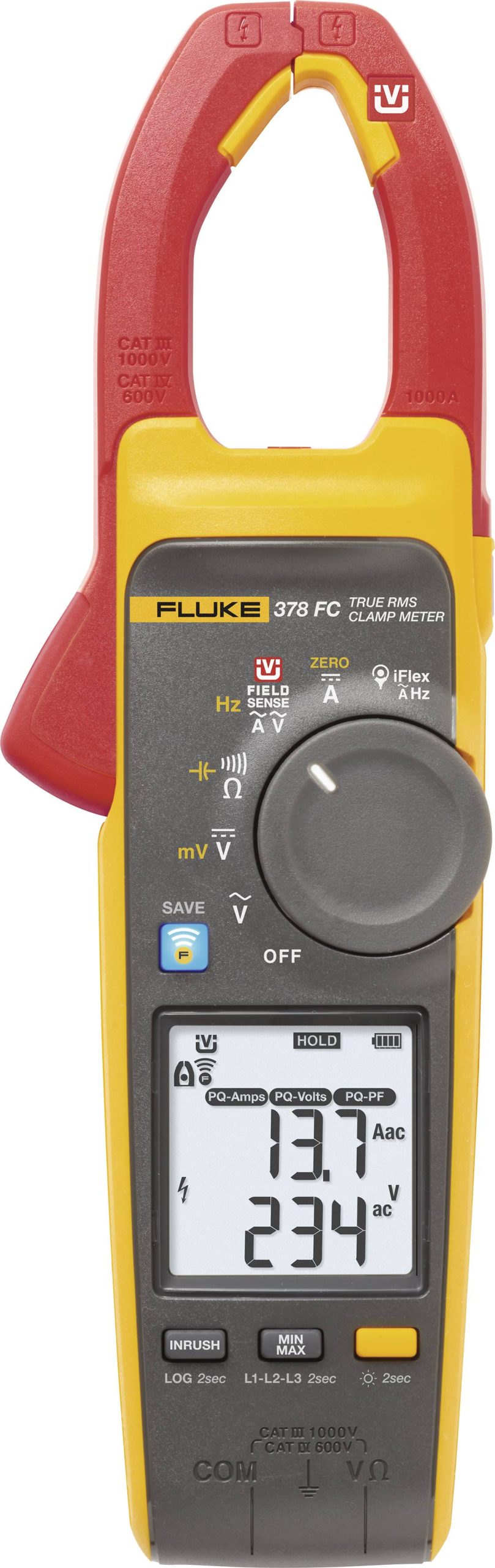 Fluke 378 FC/E Miernik cęgowy Kalibracja (DAkkS) - obrazek 1