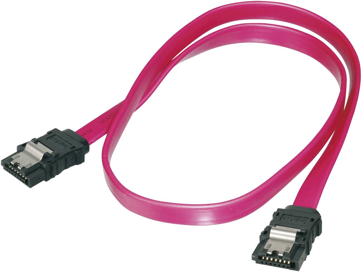 kabel SATA III Digitus DIGITUS - SATA Anschlusskabel AK-400102-003-R, brak ekranu, 0.30 m - obrazek 1