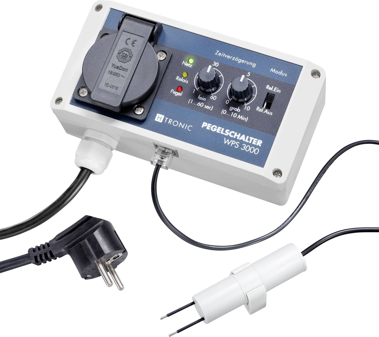 Czujnik poziomu wody H-TronicWPS 3000, zakres temperatur:-15 do + 40°C, 1,5 W - obrazek 1