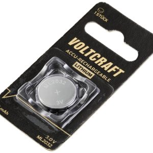 Akumulator guzikowy VOLTCRAFT ML 2032 litowe 65 mAh 3 V 1 szt. Akumulator guzikowy VOLTCRAFT ML 2032 litowe 65 mAh 3 V 1 szt.