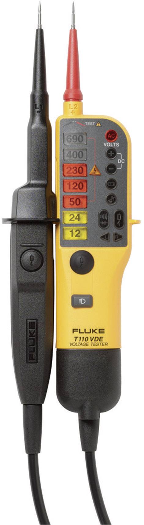 Dwubiegunowy tester napięcia Fluke T110/VDE CAT III 690 V, CAT IV 600 V