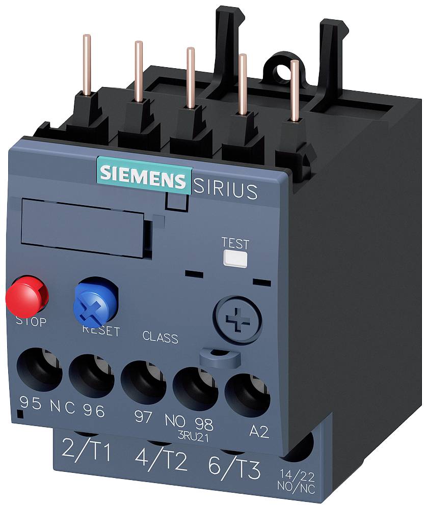 Siemens Przekaźnik przeciążeniowy 690 V/AC 1 NO, 1 NC 1 szt. 3RU2116-1DB0 - obrazek 1