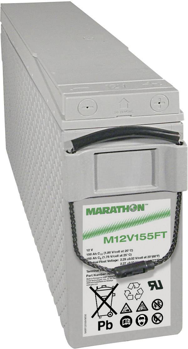 Akumulator ołowiowy GNB Marathon EXIM12V155FT NAMF120155HM0FB, AGM, 12 V, 150 Ah