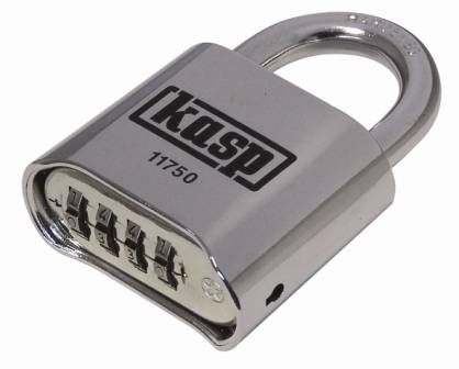 Kłódka z szyfrem Kasp Security K11750D, 1 szt.