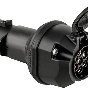 Reduktor napięcia z 24 na 12 V, SecoRut 60180, wtyczka DIN/ISO 1