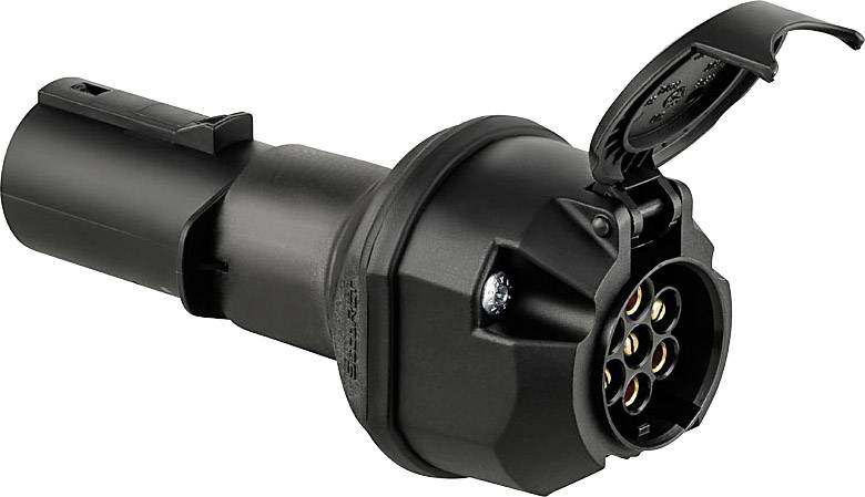 Reduktor napięcia z 24 na 12 V, SecoRut 60180, wtyczka DIN/ISO 1 - obrazek 1