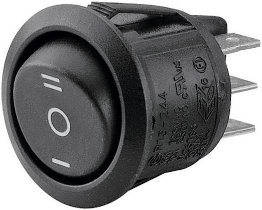 TRU COMPONENTS 1587660 Przełącznik kołyskowy TC-R13-244D-02 250 V/AC 10 A 2 x wł/wył/wł zatrzask/0/zatrzask 1 szt.