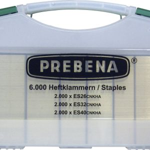 Prebena ES-Box Zestaw zszywek Typ ES 6000 szt. Prebena ES-Box Zestaw zszywek Typ ES 6000 szt.