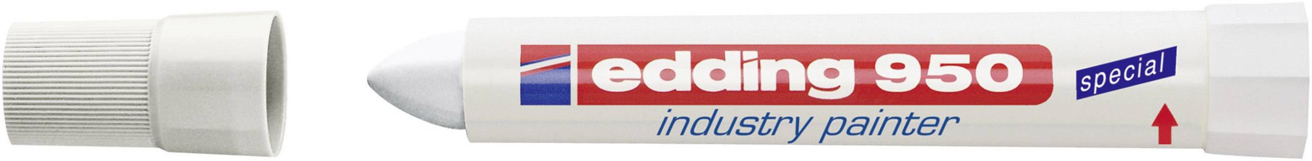 Edding 950 industry painter 4-950049 Marker przemysłowy biały Wodoodporny: Tak - obrazek 1