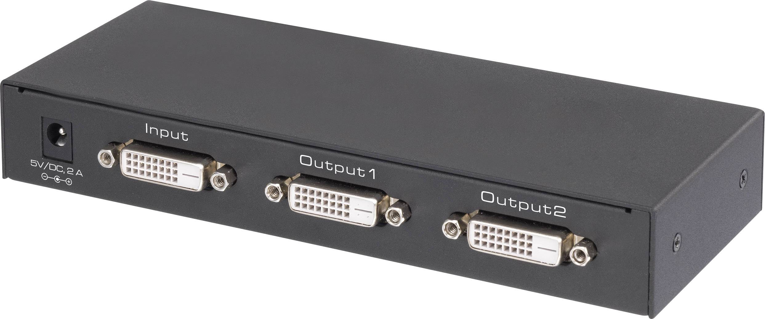 Splitter DVI Renkforce RF-4289451 1 szt. - obrazek 1