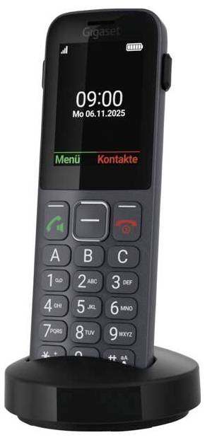 Telefon komórkowy Gigaset COMFORT 600 SIM czarny, szary