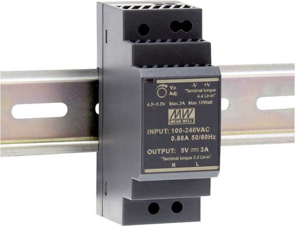 MEAN WELL HDR-30-12 Zasilacz na szynę DIN 12 V/DC 2 A 24 W Ilość wyjść:1 x Opis 1 szt.