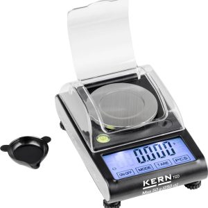 Kern TGD 50-3C Waga kieszonkowa TGD 50-3C Zakres pomiaru maks. 50 g Podziałka 1 mg bateryjne czarny