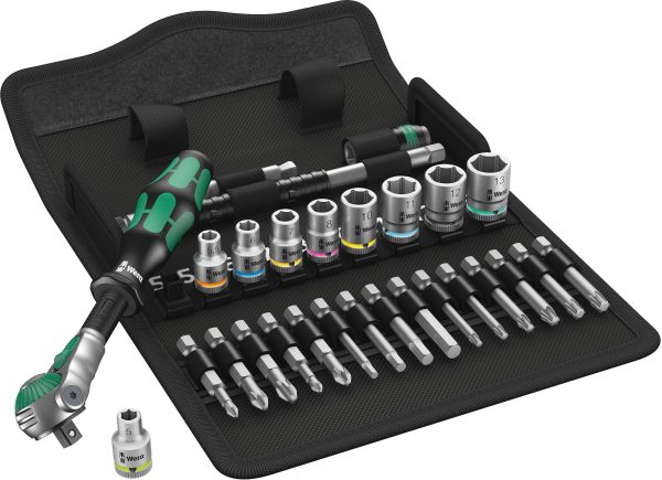 Zestaw kluczy nasadowych Wera 8100 SA Zyklop Speed 05004016001 1/4″ (6,3 mm)