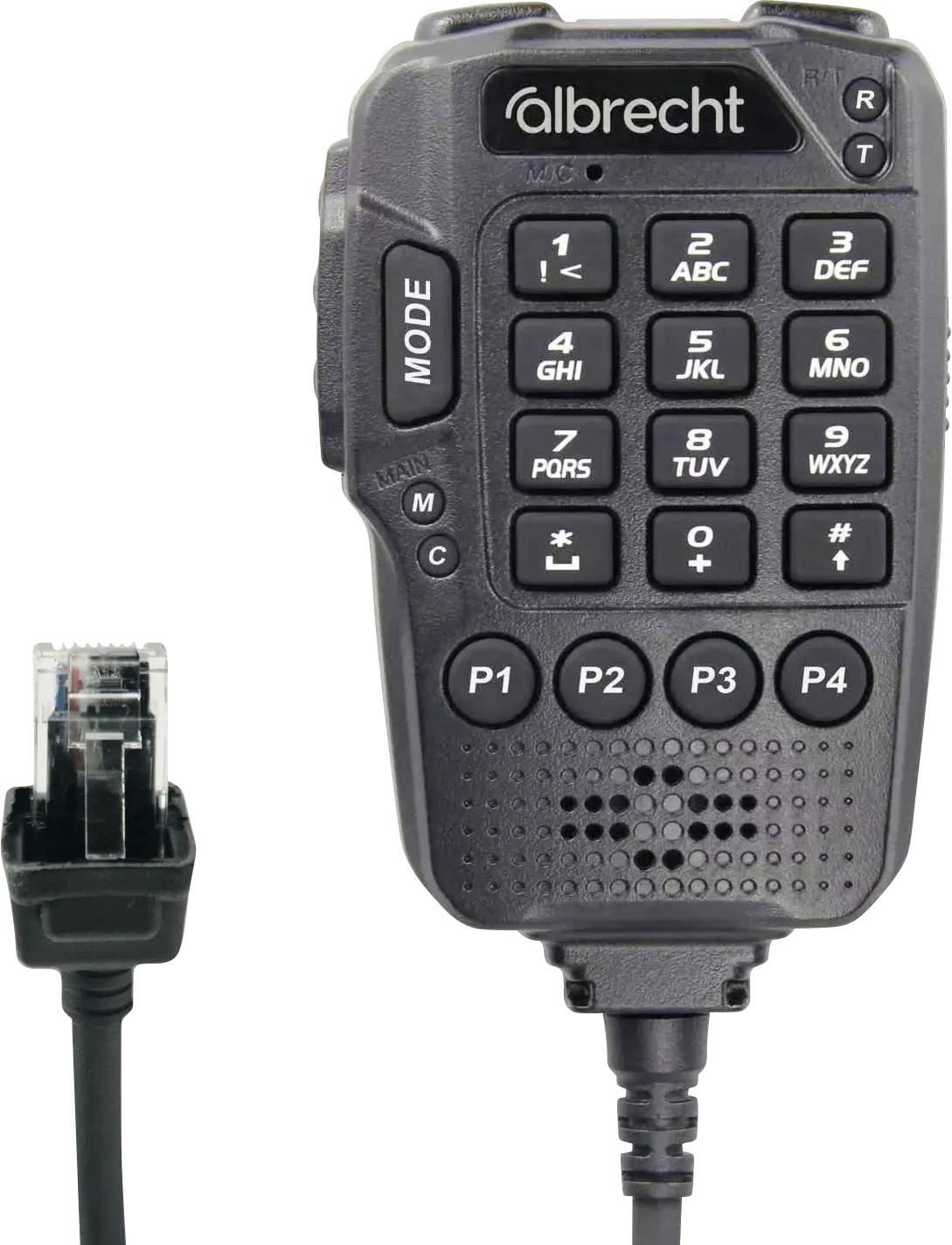 Przypinany Mikrofon Albrecht Multifunktionales Mikrofon für AE 5900 Mini SSB - obrazek 1