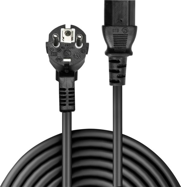 kabel IEC LINDY LINDY 0,7m IEC-Netzverlaengerungskabel 30334, 0.70 m, 1 szt.