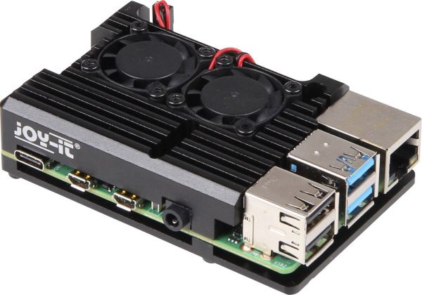 Obudowa SBC Joy-it Armor Case BLOCK ACTIVE Raspberry Pi® czarny Obudowa SBC Joy-it Armor Case BLOCK ACTIVE Raspberry Pi® czarny