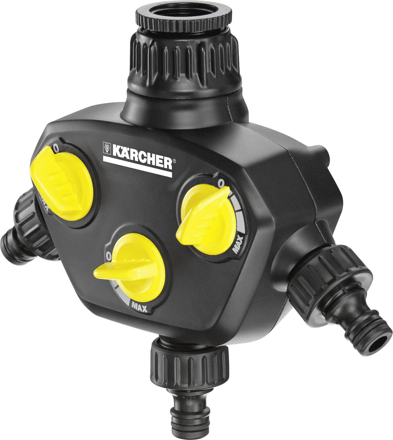 Rozdzielacz potrójny Kärcher Home & Garden 2.645-200.0 Złącze wtykowe, 25 mm (1") IG, 24,2 mm (3/4") IG - obrazek 1