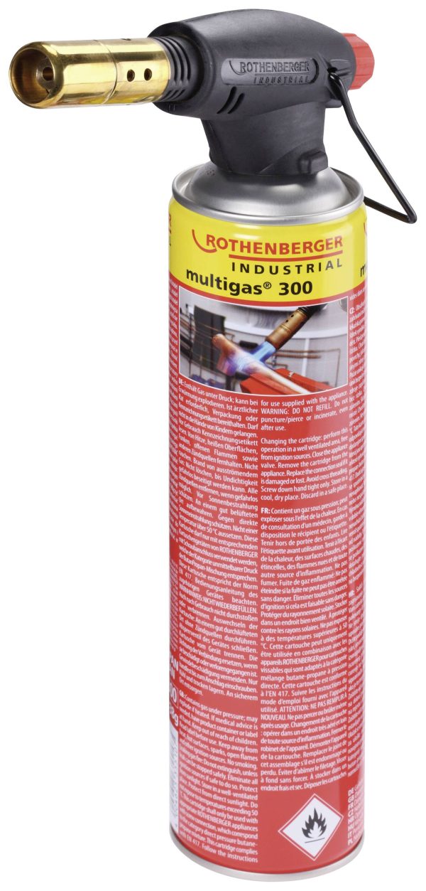 Rothenberger Industrial ROFIRE Lutownica gazowa 750 °C 240 min zaw. zapalnik piezo 1 szt.