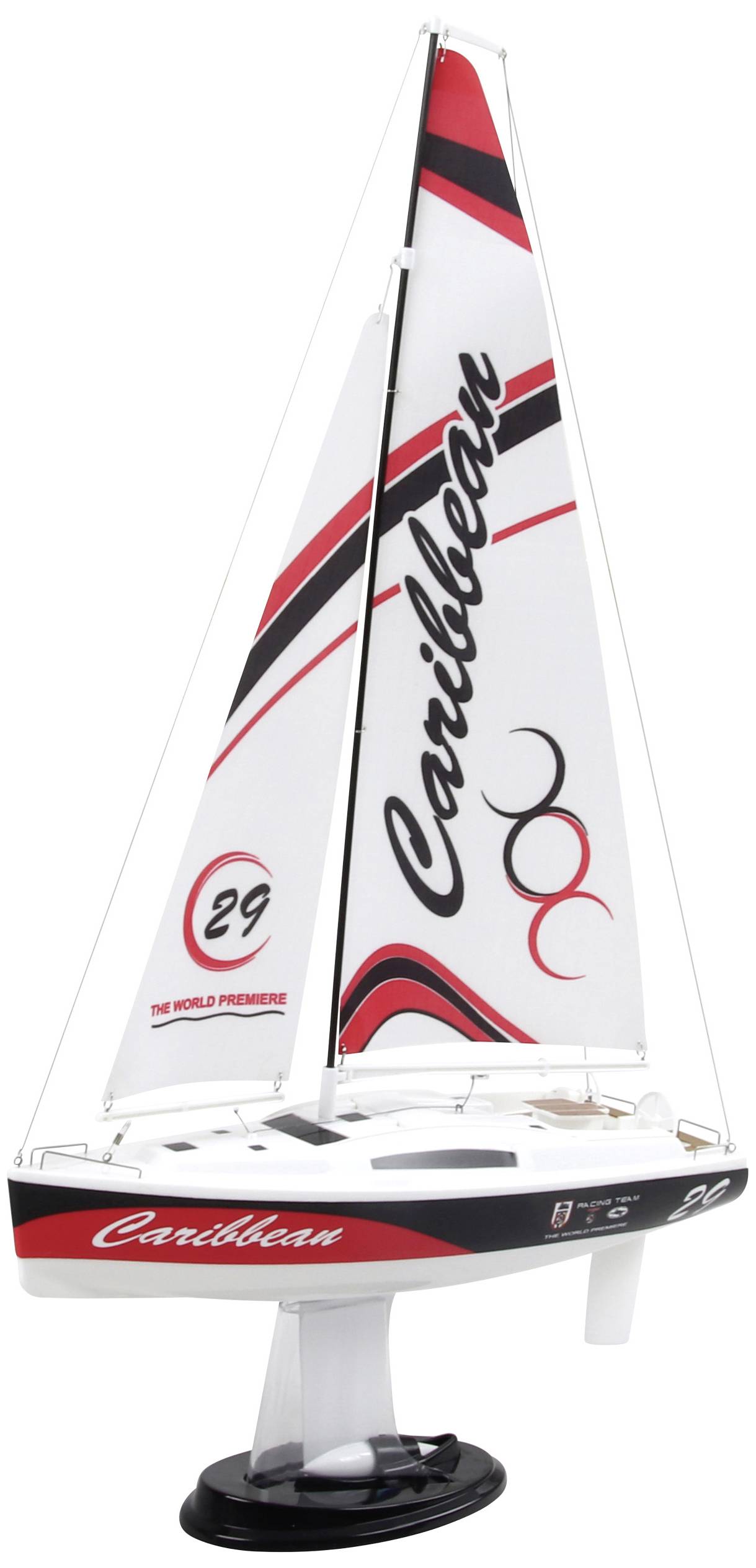 Łódź żaglowa RC Joysway Caribbean Yacht V2 RtR 260 mm - obrazek 1