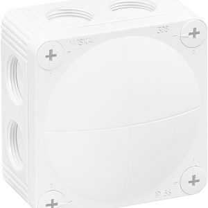 Wiska 10060610 Skrzynka przyłączeniowa (D x S x W) 85 x 85 x 51 mm biały IP66 1 szt. Wiska 10060610 Skrzynka przyłączeniowa (D x S x W) 85 x 85 x 51 mm biały IP66 1 szt.