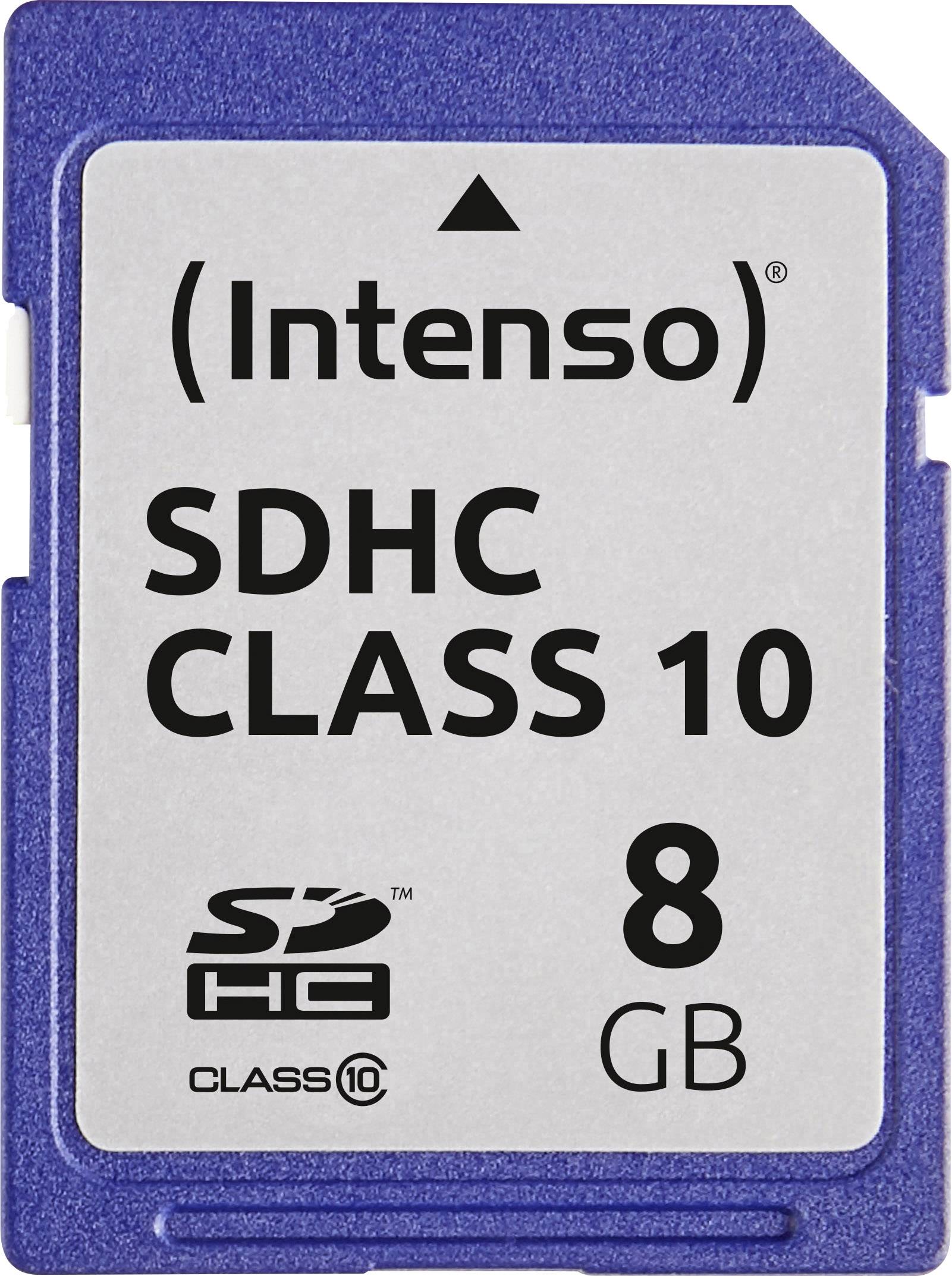 Intenso 3411460 SDHC 8 GB Class 10 - obrazek 1