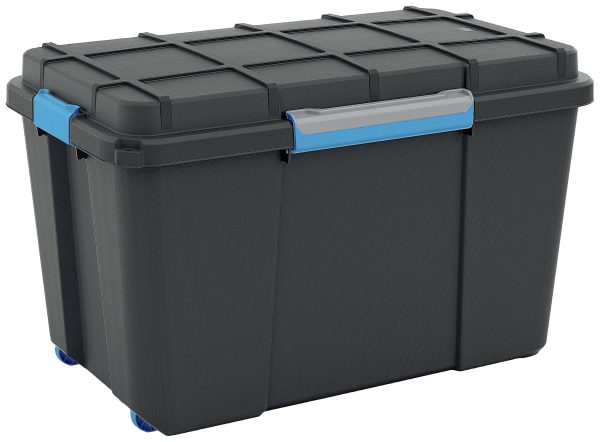 KIS 241508 Skrzynka do przechowywania Scubba do sztaplowania (S x W x G) 735 x 460 x 445 mm szaro-niebieski, czarny 1 sz