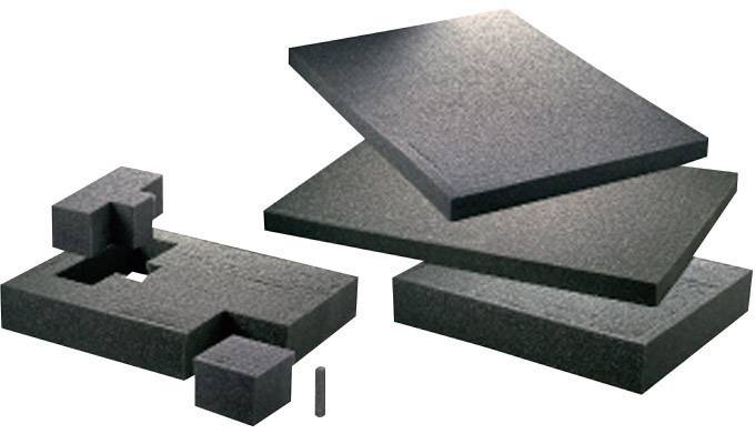 Wypełnienie piankowe TOOLCRAFT 821412 Wymiary: (D x S x W) 440 x 320 x 40 mm Mata z tworzywa piankowego - obrazek 1