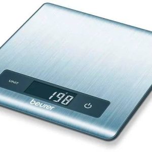 Beurer KS 51 Waga kuchenna cyfrowy Zakres pomiaru maks.=5 kg stali szlachetnej 203 x 182 x 15 Beurer KS 51 Waga kuchenna cyfrowy Zakres pomiaru maks.=5 kg stali szlachetnej 203 x 182 x 15