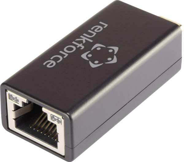 Adapter sieciowy Renkforce RF-3386050 1000 MBit/s USB-C® (USB 3.2 Gen 1), Gigabit-LAN (1 Gbit/s)