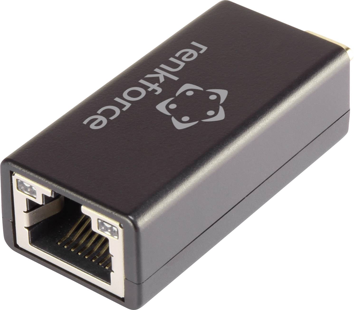 Adapter sieciowy Renkforce RF-3386050 1000 MBit/s USB-C® (USB 3.2 Gen 1), Gigabit-LAN (1 Gbit/s) - obrazek 1