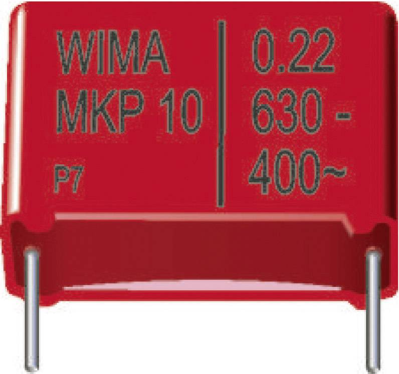 Kondensator polipropylenowy Wima MKP 10, 0.33 uF, 1000 V/DC/600 V/AC, RM 27.5 mm, +10 % - obrazek 1