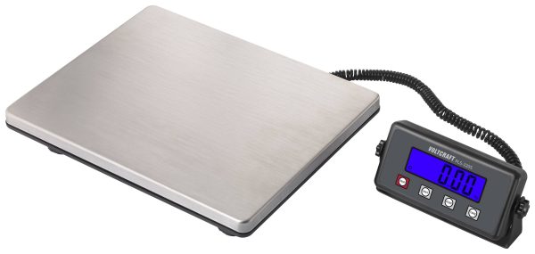 Waga platformowa VOLTCRAFT PLS-220S Zakres pomiaru maks. 200 kg Podziałka 50 g stali szlachetnej