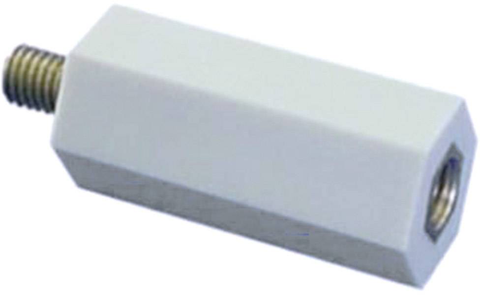 Dystans izolacyjny z polistyrenu 5S15, M5x7 mm, 15 mm - obrazek 1