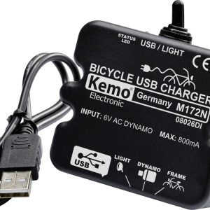 Ładowarka rowerowa USB Kemo M-172N Ładowarka rowerowa USB Kemo M-172N