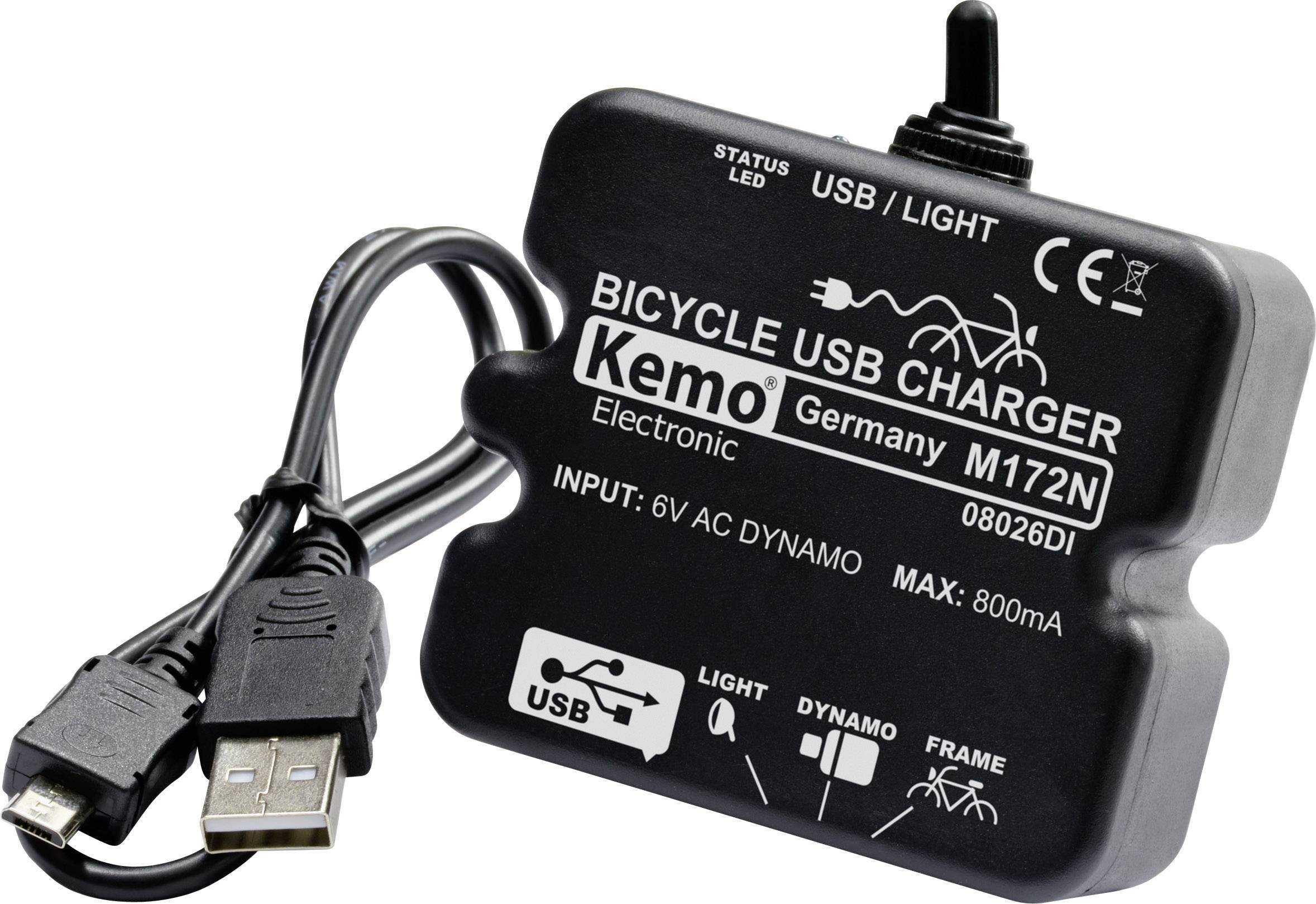 Ładowarka rowerowa USB Kemo M-172N - obrazek 1