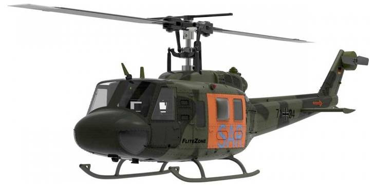Helikopter RC FliteZone Bell UH-1D 15650, 380 mm, 290 g, RtF - obrazek 1