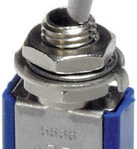 APEM 5237AB Przełącznik dźwigienkowy 5237AB, 1 x (wł)/wył/(wł), 250 V/AC, 3 A, 1 szt. APEM 5237AB Przełącznik dźwigienkowy 5237AB, 1 x (wł)/wył/(wł), 250 V/AC, 3 A, 1 szt.