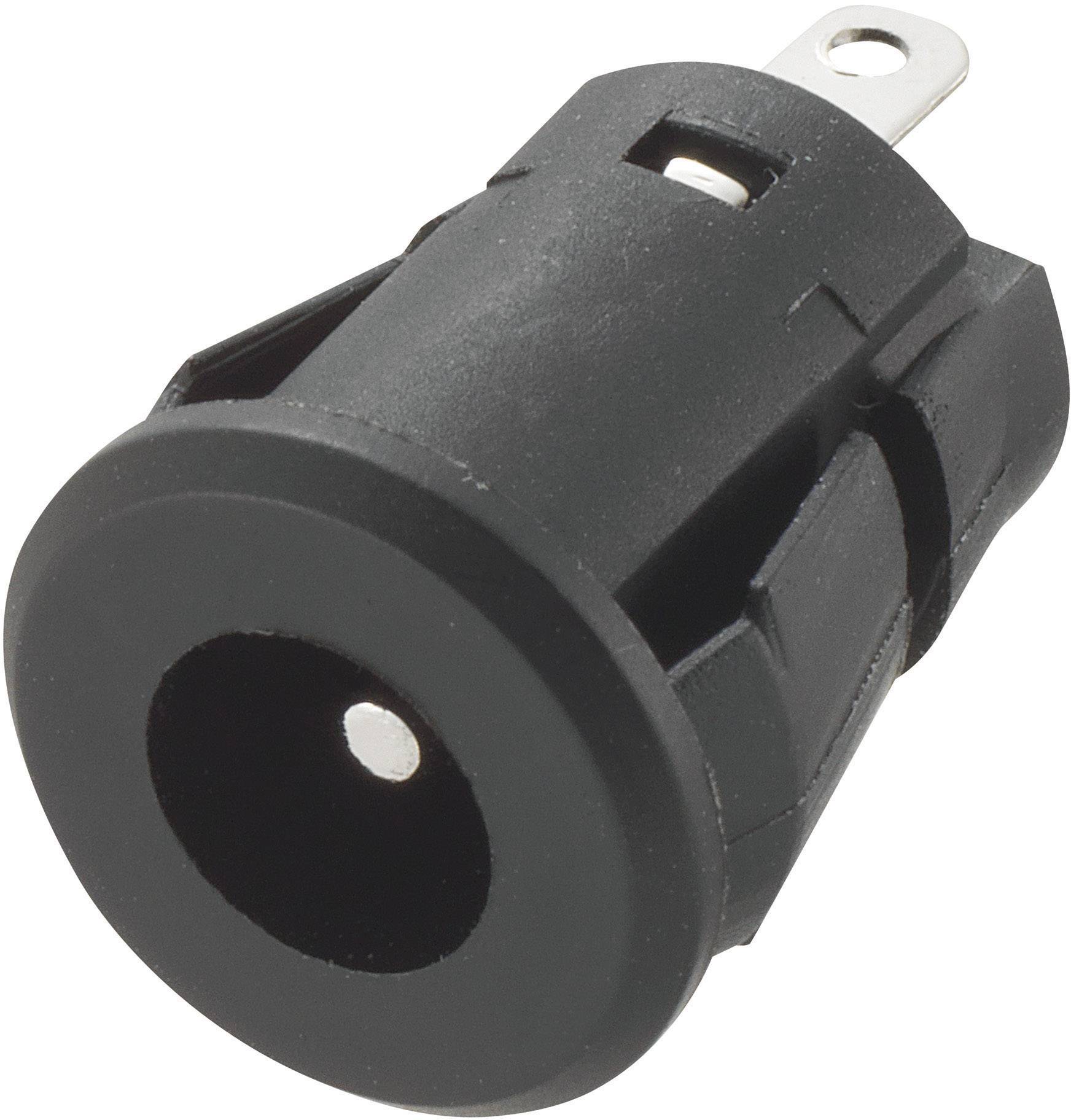 Gniazdo męskie niskonapięciowe do zabudowy w pionie, 5,8 mm 2,1 mm 1 szt. - obrazek 1