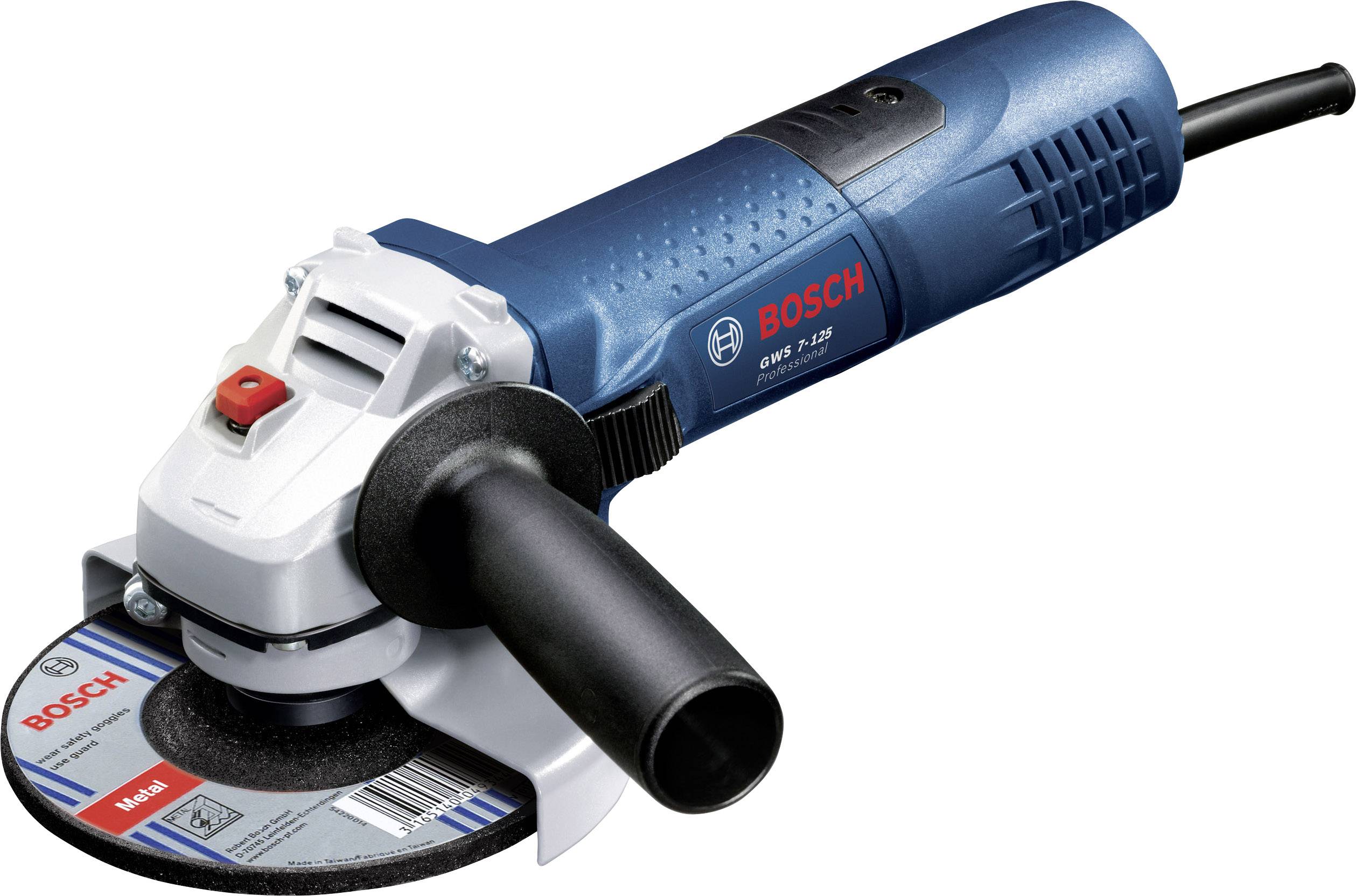 Szlifierka kątowa Bosch Professional GWS 7-125 0601388108 720 W - obrazek 1