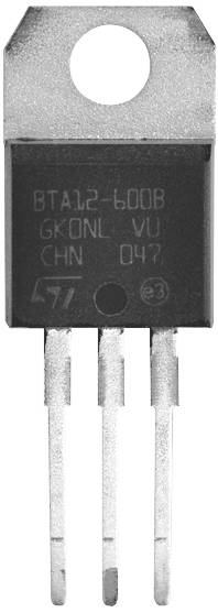TRIAC STMicroelectronics BTB12-600CWRG, 1 szt.