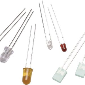 Broadcom HLMP-K150 Dioda LED THT czerwony okrągły 3 mm 2 mcd 60 ° 1 mA 1.6 V