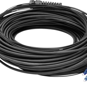 Digitus DK-2A338UE50BK-BBB światłowodowe do światłowodów kabel 150 m czarny [8x złącze męskie LC/UPC – 8x złącze męskie