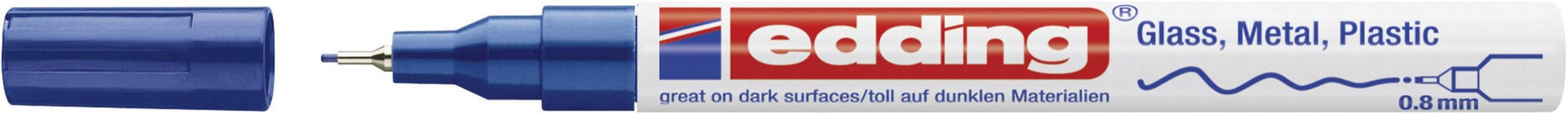 Edding 780 4-780-9-003 Marker do lakieru niebieski 0.8 mm - obrazek 1