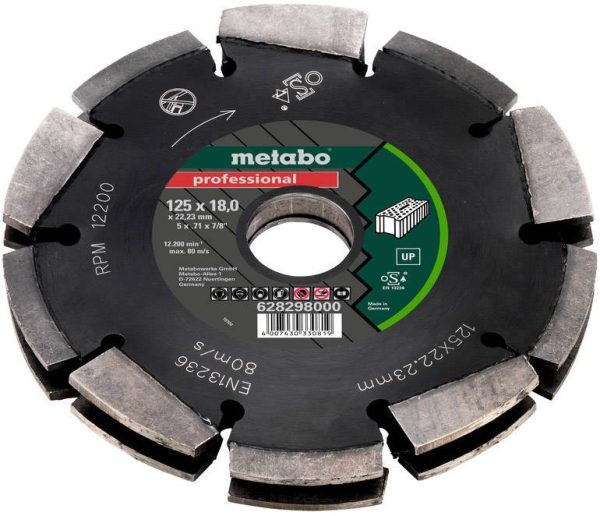 Frez do nakrętek Metabo 628298000, 125 mm , 1 szt.