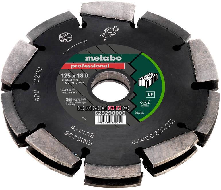 Frez do nakrętek Metabo 628298000, 125 mm , 1 szt. - obrazek 1
